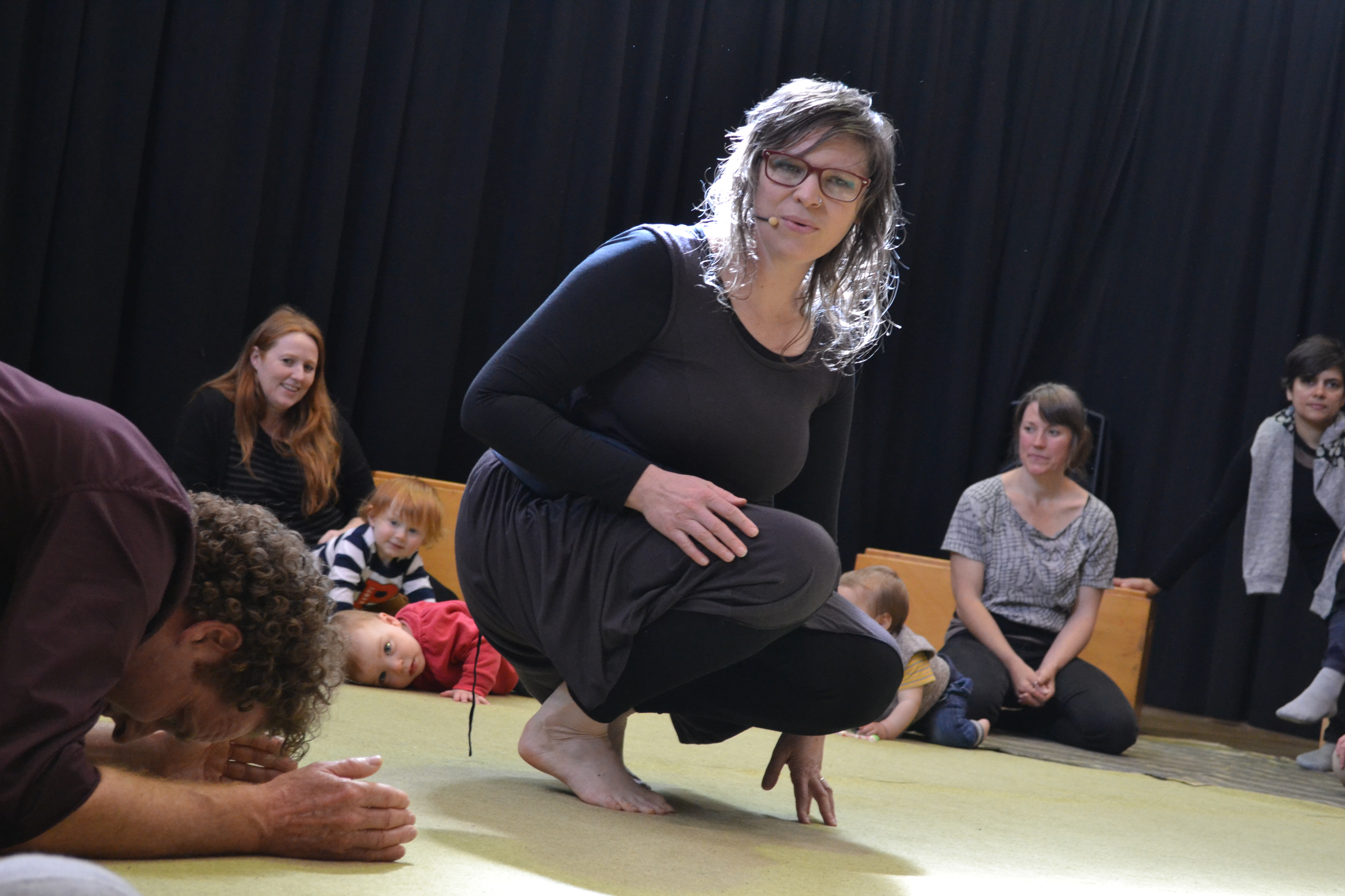 Heather Frahn performs in "Nursery" by Sally Chance Dance